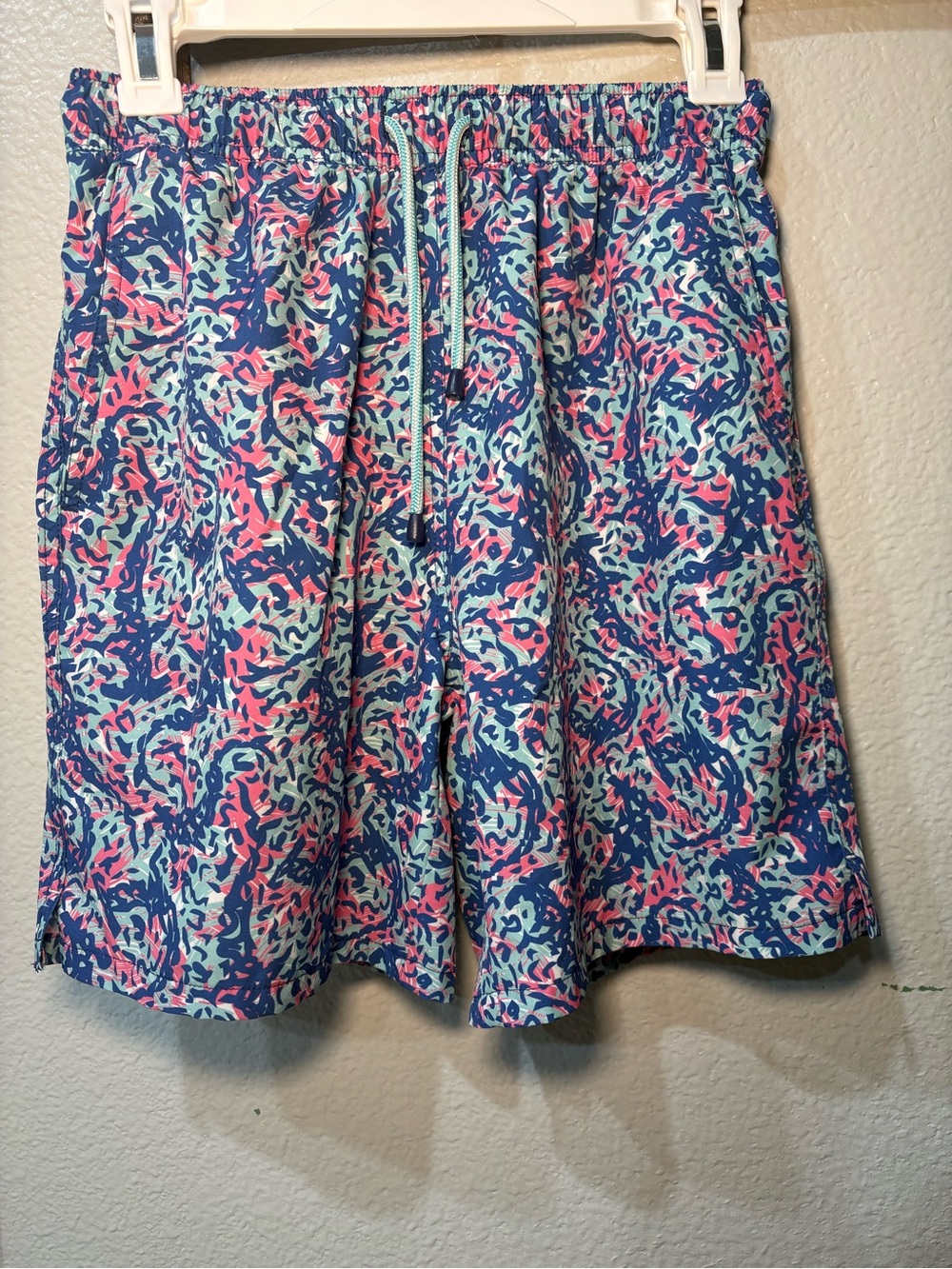 Peter Millar Men’s Swim Trunks Crown Hammerhead Camo Print Sz Sm
